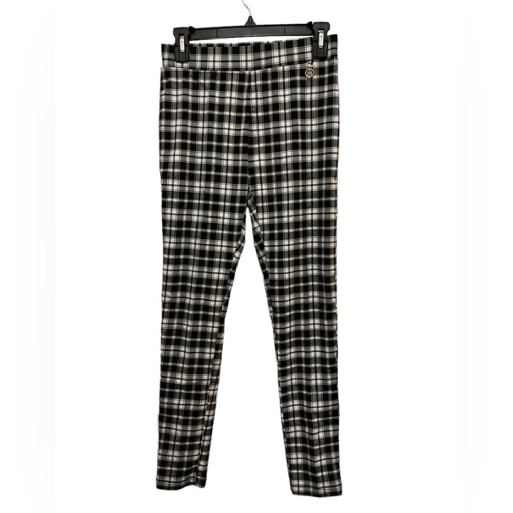 Tommy Hilfiger.Black and White Checkered Straight Leg Pants Size 4